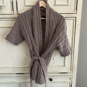 BCBG MAXAZRIA XS WRAPPED SWEATER